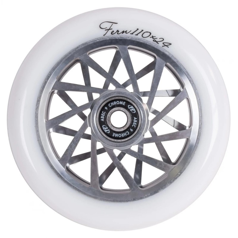 Колесо для самоката Tech Team Fern white, 110 мм, белый