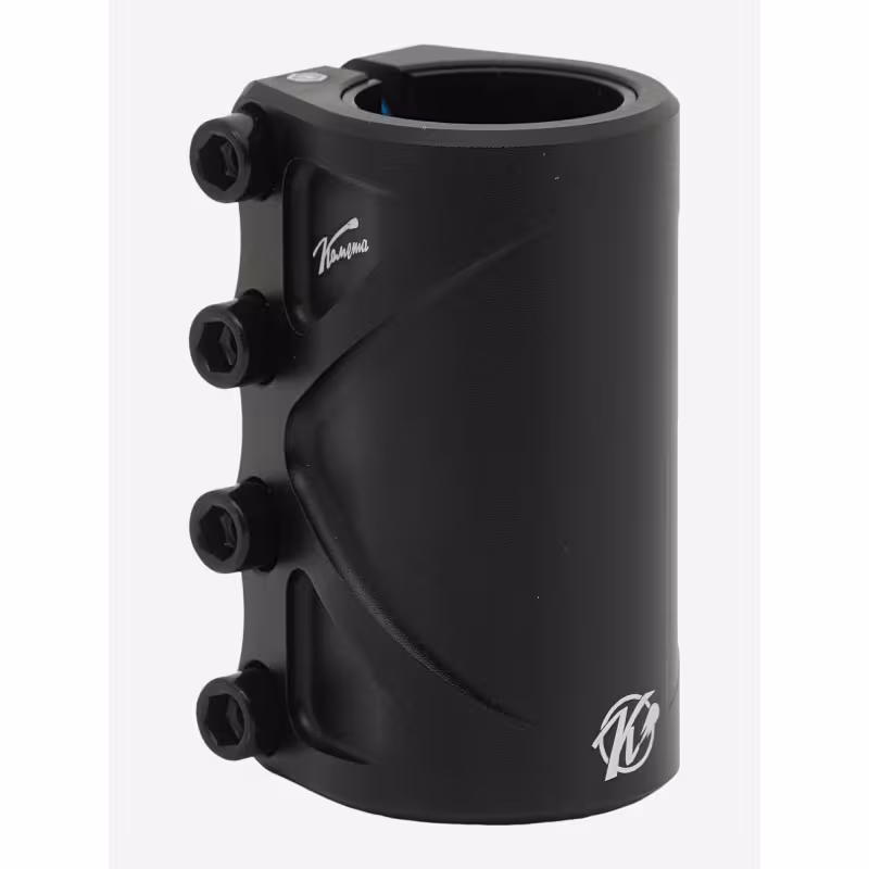 Зажим (хомут) для самоката Комета Вега SCSV-BL, 4 болта, 34.9 мм, черный