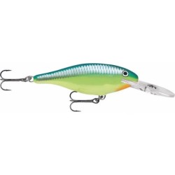 Воблер плавающий Rapala Shad Rap SR08, 80 мм, 12 гр, цвет CRSD