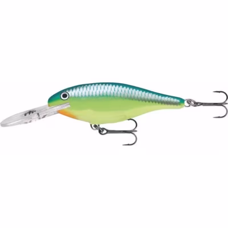Воблер плавающий Rapala Shad Rap SR08, 80 мм, 12 гр, цвет CRSD