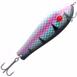 Блесна колеблющаяся (бусинка) Kuusamo Professor 1, 115 мм, 27 гр, цвет BL/BLU/Li-B, UV