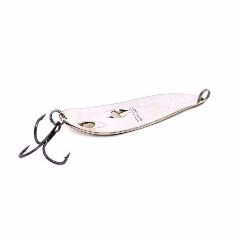 Блесна колеблющаяся Kuusamo Tundra, 85 мм, 19 гр, цвет GL/FR/S-S