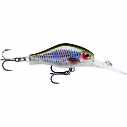 Воблер медленно всплывающий Rapala Shadow Rap Fat Jack SDRFJ04, 40 мм, 4 гр, цвет ROL