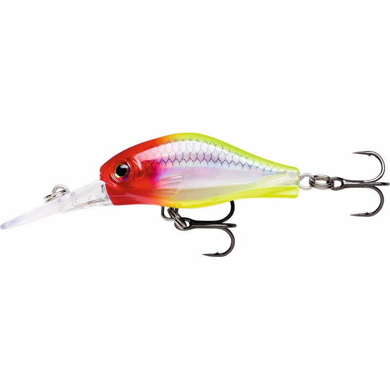 Воблер медленно всплывающий Rapala Shadow Rap Fat Jack SDRFJ04, 40 мм, 4 гр, цвет CLN