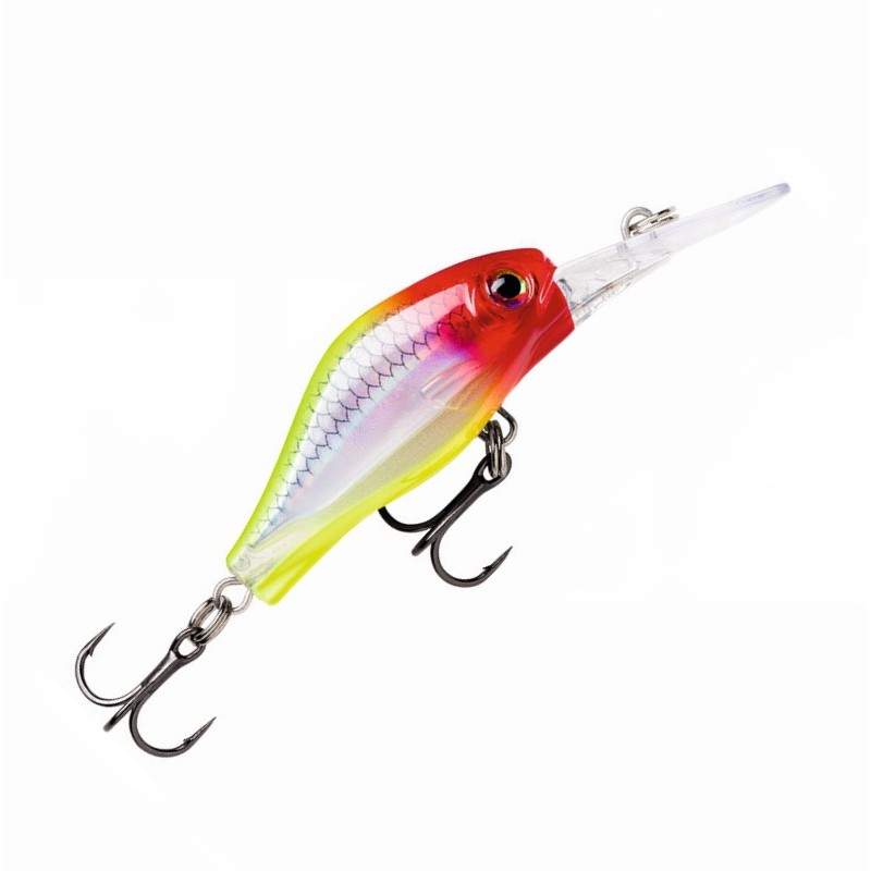 Воблер медленно всплывающий Rapala Shadow Rap Fat Jack SDRFJ04, 40 мм, 4 гр, цвет CLN