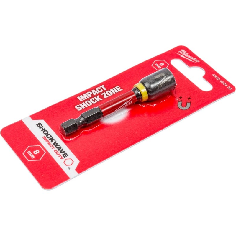 Головка торцевая магнитная Milwaukee 4932492439, 8х65 мм, 1/4