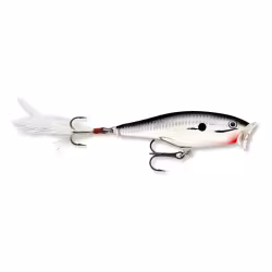 Воблер плавающий Rapala Skitter Pop 05, 5 см, 7 гр, цвет CH
