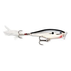 Воблер плавающий Rapala Skitter Pop 05, 5 см, 7 гр, цвет CH