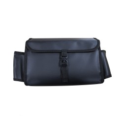 Сумка с бутылкодержателем на ликтрос, черный (40 см)