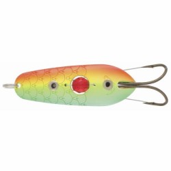 Блесна Kuusamo Rasanen (бусинка), 6 см, 15 гр, цвет GR/FYe/R-S, UV