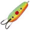 Блесна Kuusamo Rasanen (бусинка), 6 см, 15 гр, цвет GR/FYe/R-S, UV