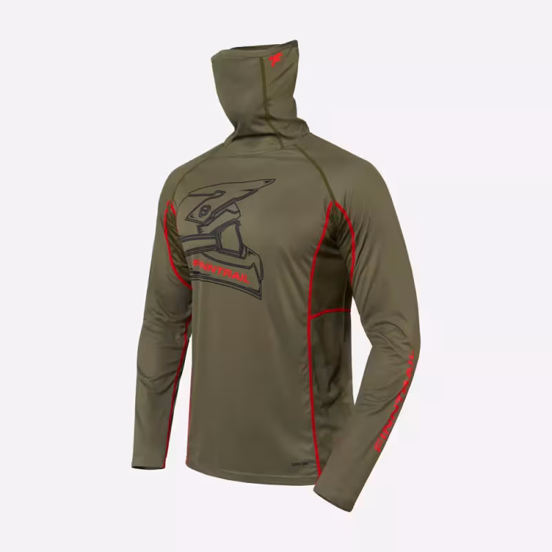 Лонгслив мужской Finntrail Vizard 6608 Khaki, полиэстер, хаки, размер 54-56 (XL), 180-190 см