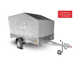 Прицеп бортовой Спутник Pro ZN 3015/33, 3х1.4 м