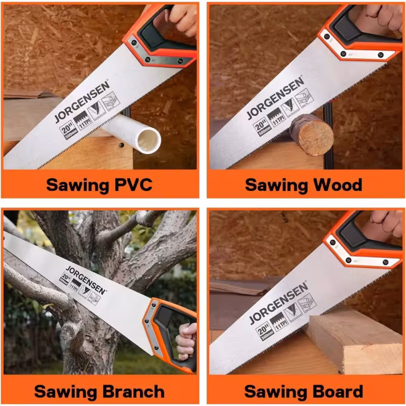 Ножовка по дереву Pony Jorgensen 70604, 500 мм, 11TPI