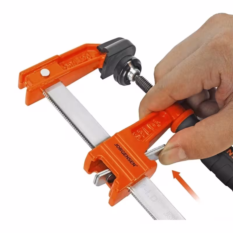 Струбцина F-образная стальная Jorgensen, 100 мм, до 135 кг