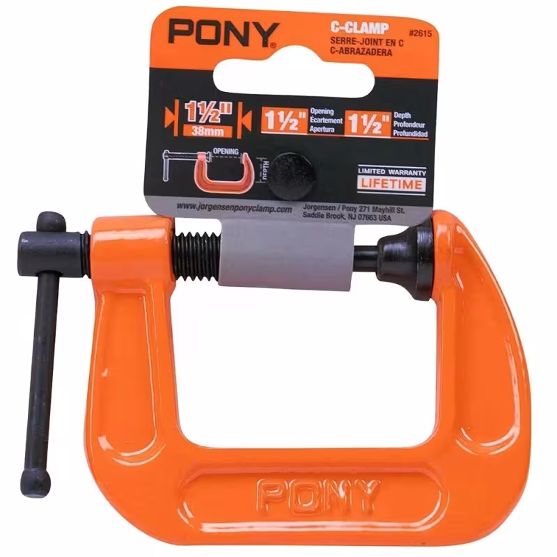 Струбцина С-образная Pony Jorgensen 2615, 37 мм