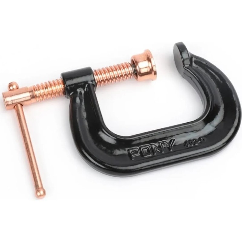 Струбцина С-образная кованая Pony Jorgensen 402-D, 50х50 мм