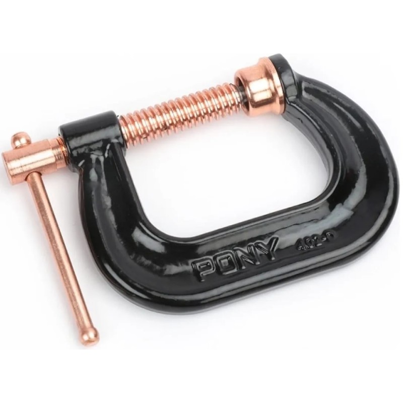 Струбцина С-образная кованая Pony Jorgensen 402-D, 50х50 мм