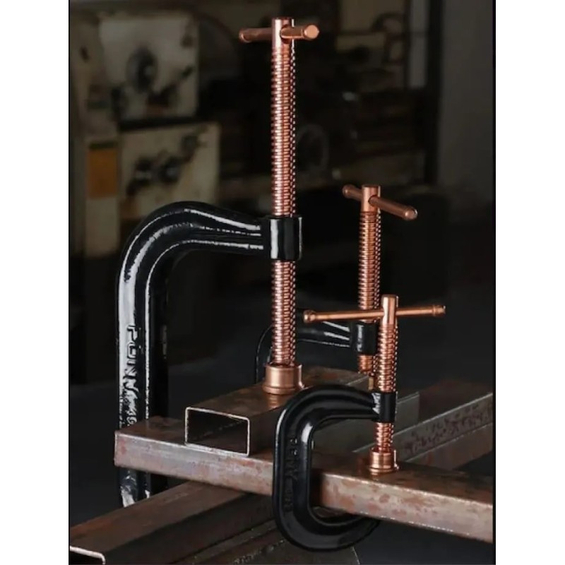 Струбцина С-образная кованая Pony Jorgensen 402-D, 50х50 мм