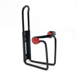Флягодержатель УТ00022717 с поджимными вставками, черный/красный