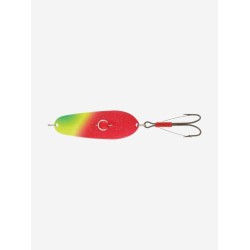 Блесна колеблющаяся Kuusamo Rasanen 70 мм, 20 г, цвет GL/GR/FYe/R-C, UV