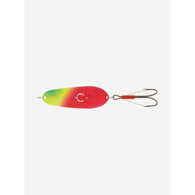 Блесна колеблющаяся Kuusamo Rasanen 70 мм, 20 г, цвет GL/GR/FYe/R-C, UV