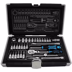 Набор головок Licota ALK-0003P, 33 предмета