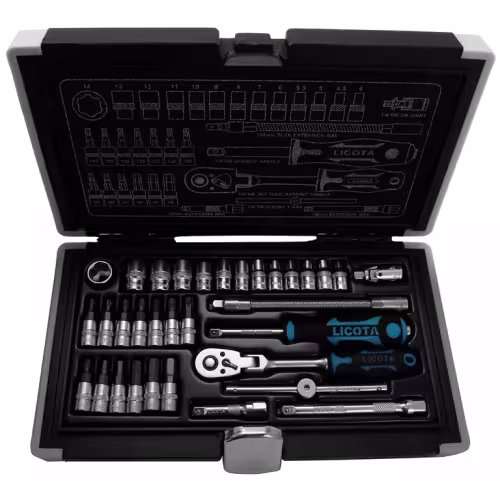 Набор головок Licota ALK-0003, 33 предмета
