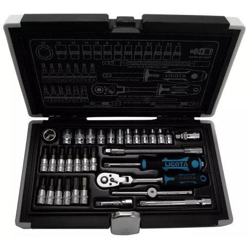 Набор головок Licota ALK-0003, 33 предмета