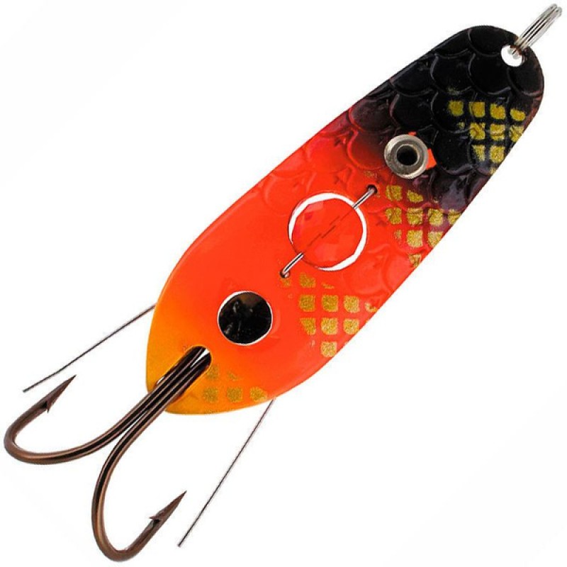 Блесна Kuusamo Rasanen (бусинка), 6 см, 15 гр, цвет G/BL/FR/FYe-C, UV