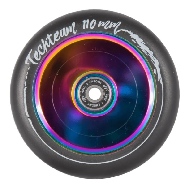 Колесо для самоката Tech Team Hollow Old Boy, 110 мм, неохром