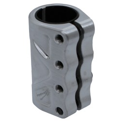 Зажим (хомут) для самоката Комета Вега SCSV-RW, 4 болта, 34.9 мм, серый