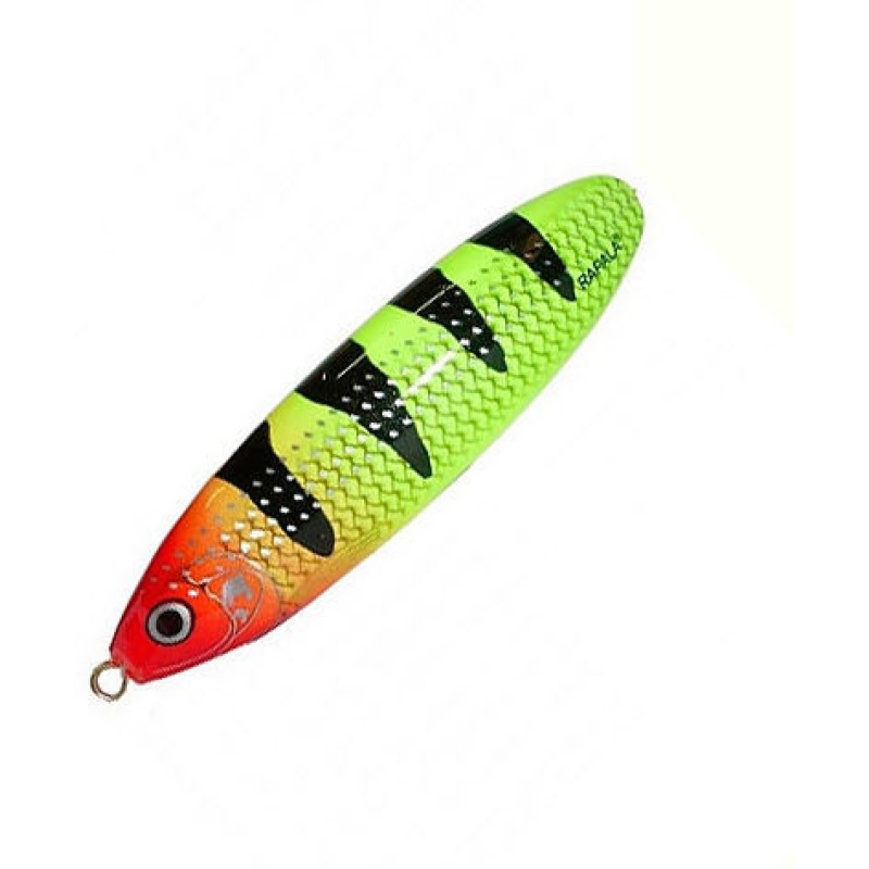 Блесна незацепляйка Rapala Minnow Spoon 08, 8 см, 22 г, цвет CLT