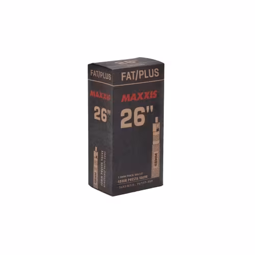 Камера Maxxis Fat/Plus EIB00141200, 26x3,0/5,0,  0.8 мм, велониппель 48 мм