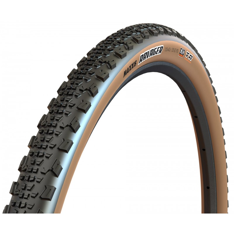 Покрышка Maxxis Ravager TPI 60, EXO/TR/Tanwall, кевлар, 28x40C