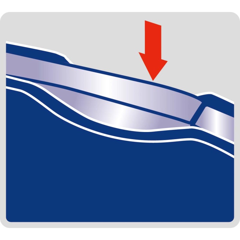 Нож складной алюминиевый Workpro+11 лезвий