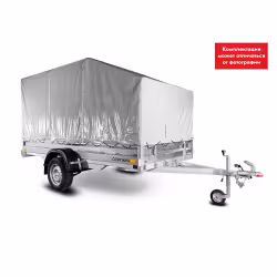 Прицеп бортовой Спутник Pro ZN 3215/33, 3.2х1.4 м
