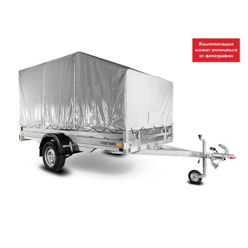 Прицеп бортовой Спутник Pro ZN 3215/33, 3.2х1.4 м