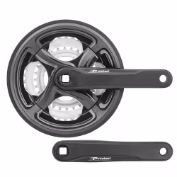 Комплект шатунов Prowheel TY-CN99, 170 мм, 48х38х28T, алюминий, SQR