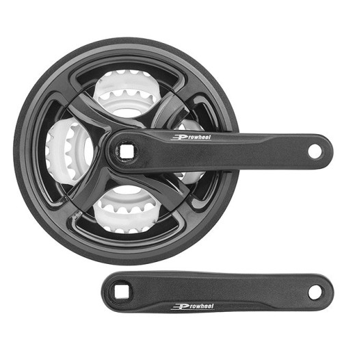 Комплект шатунов Prowheel TY-CN99, 170 мм, 48х38х28T, алюминий, SQR