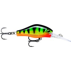 Воблер медленно всплывающий Rapala Shadow Rap Fat Jack SDRFJ04, 40 мм, 4 гр, цвет P