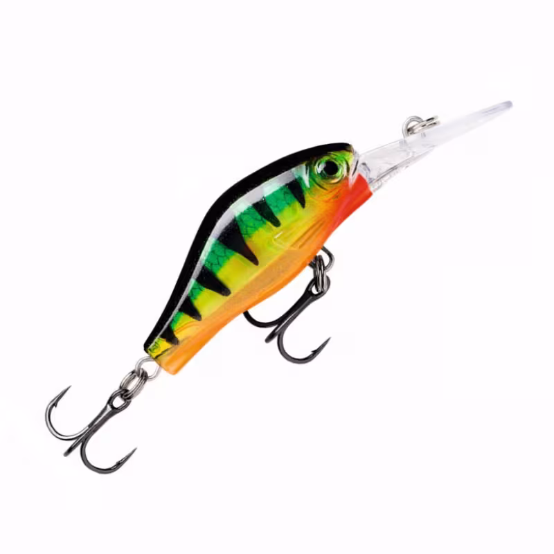 Воблер медленно всплывающий Rapala Shadow Rap Fat Jack SDRFJ04, 40 мм, 4 гр, цвет P
