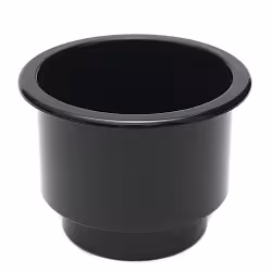 Подстаканник пластиковый 108 мм, черный