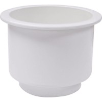 Подстаканник пластиковый 108 мм, белый