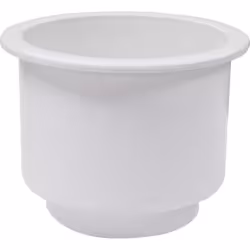 Подстаканник пластиковый 108 мм, белый