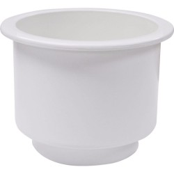 Подстаканник пластиковый 108 мм, белый