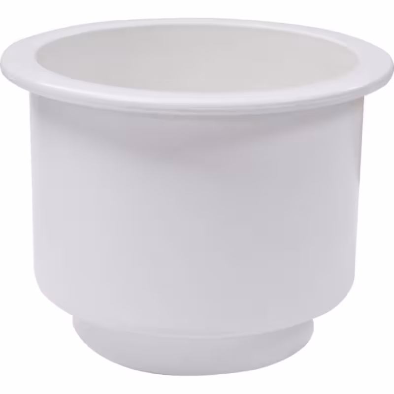 Подстаканник пластиковый 108 мм, белый