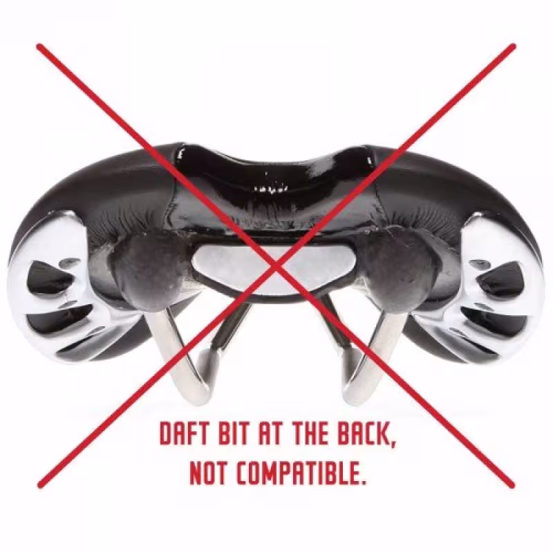 Крыло заднее для велосипеда Mucky Nutz Butt Reflective MN0107, черный