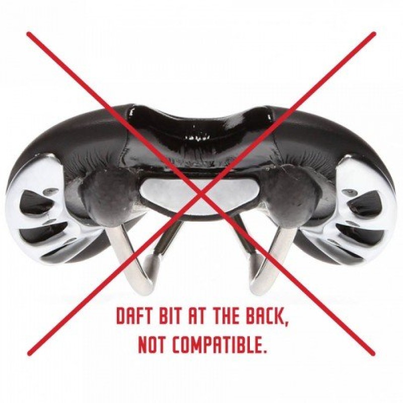 Крыло заднее для велосипеда Mucky Nutz Butt Reflective MN0107, черный