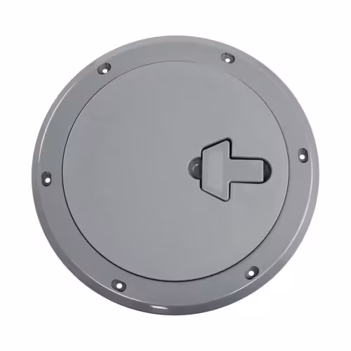 Лючок палубный инспекционный CAN-SB SP2530, круглый, 185 мм, серый